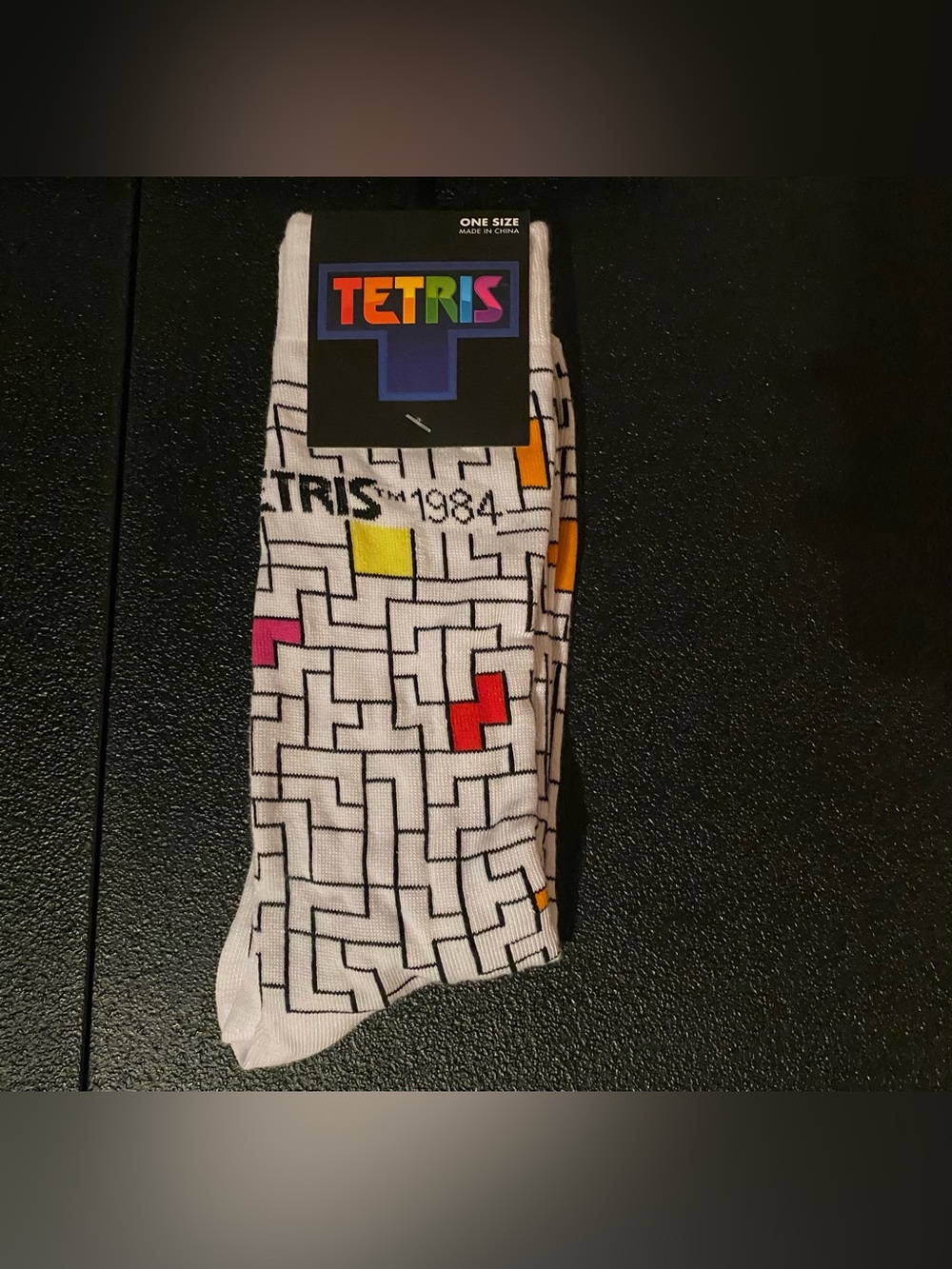 Fun Novelty Socks Featuring Tetris